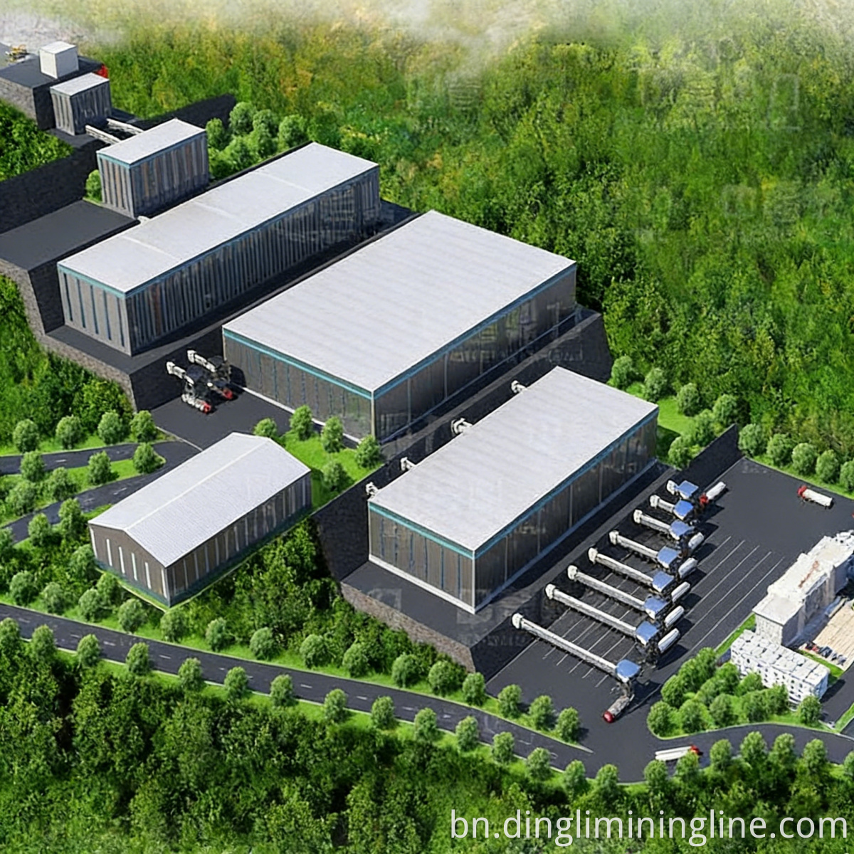 Combined Washing & Screening Stone Line